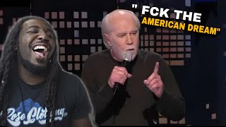 George Carlin  The American Dream  Reaction [upl. by Dela]