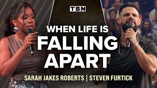 Sarah Jakes Roberts and Steven Furtick Motivational Sermon to Keep Going  TBN [upl. by Dobbins625]