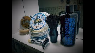 Don Josè Abbate Y La Mantia Italian shaving soap  Merkur Progress  Atto I Cavallo [upl. by Materi18]