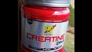 BSN DNA series Creatine review unflavored [upl. by Akeme]