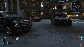 Cyberpunk 2077 Grey Hum V And Escalade [upl. by Zach]