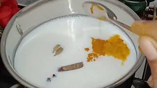 Turmeric Milk Benefits🥰 haldiwaladoodh turmeric milk milk healthydrink immunity healthyfood❣️ [upl. by Komsa]