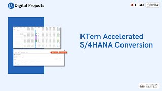 KTern Accelerated S4HANA Conversion [upl. by Irat]