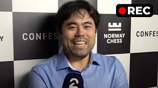 Hikaru TROLLS EVERYONE in the Norway Chess Confessional [upl. by Arihay]