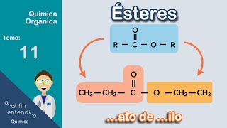 ¿Cómo nombrar un ÉSTER [upl. by Horlacher]