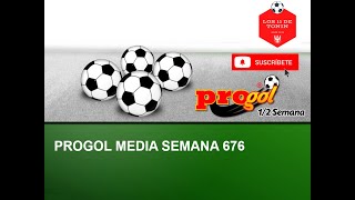 Análisis Progol Media Semana 676 [upl. by Elamef]