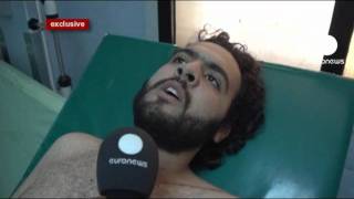 Correspondent wounded Gaddafi loyalist calls for peace [upl. by Dominick]