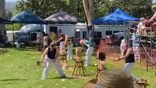 Bega Show 2023  Woodchopping [upl. by Coretta332]