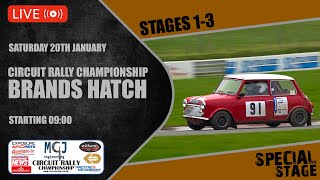 LIVE Brands Hatch Winter Stages 2024  Part 1 [upl. by Hubing511]