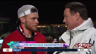 Gus Kenworthy interviews at Winter Olympics [upl. by Rosecan29]