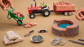 Diy tractor making mini well construction science project TechCreatorsOfficial sanocreator [upl. by Allista]