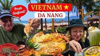 DA NANG🏝️🏖️ Vietnams Beach and foodie Paradise 🌴🇻🇳 [upl. by Yajet]