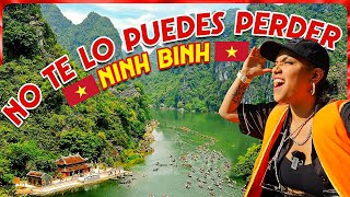 ¡El paisaje más hermoso está aquí 😍 Ninh Binh la joya de Vietnam [upl. by Radack]