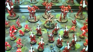 OLD 5th Ed Eldar Tactics Foot Eldar Tournament Army [upl. by Rdnaskela]