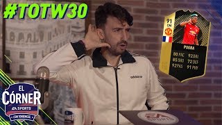 TOTW30  ¡VUELVE EL CRACK ARGENTINO Pogba Eriksen Iago Aspas…  FIFA18  El Córner [upl. by Ailad442]