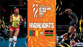 🇨🇲 CMR vs 🇰🇪 KEN  Highlights Phase 1  Womens World Championship 2022 [upl. by Carlina]