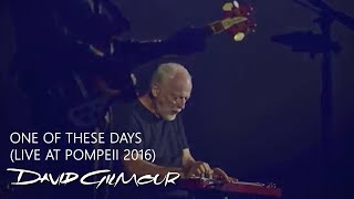 David Gilmour  One of These Days Live At Pompeii [upl. by Alphonse]