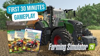 Farming Simulator 25  First 30 minutes Gameplay  PS5 [upl. by Attenweiler]