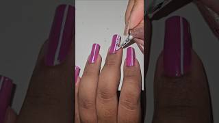 Easy dot nail art design💅🏽 nails unhas shortvideo youtubeshorts [upl. by Tolley]