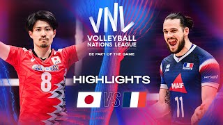 🇯🇵 JPN vs 🇫🇷 FRA  Gold Match  Highlights  Mens VNL 2024 [upl. by Medrek]