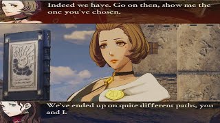 Fire Emblem Warriors Three Hopes  Dorothea vs Manuela Unique Dialogue [upl. by Ybor]