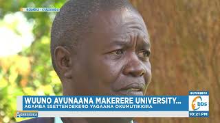 Wuuno Avunaana Makerere University  Agamba Ssettendekero Yagaana Okumutikkira [upl. by Schild]