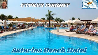 Asterias Beach Hotel Ayia Napa Cyprus  2024 Tour [upl. by Hazmah]