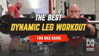 The BEST Dynamic Leg Day Workout For MAXIMUM GAINS [upl. by Dorey760]