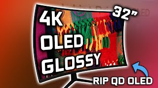 OLED End Game  32” 4K RGB Inkjet Printed Glossy Monitors [upl. by Cathy669]