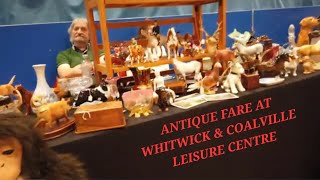 Antiques Fair At Whitwick amp Coalville Leisure Centre [upl. by Attennek]