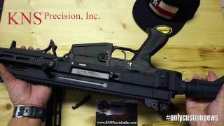 KNS Precision CZ 805 Bren Upgrades  Product Review w Charging Handle amp Stock Adapter Installation [upl. by Nyrraf]