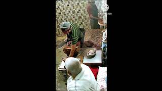 Amazing chicken cutting skills  chicken cutting in India meatwala chickencutting [upl. by Gatias342]