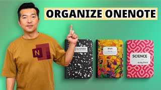 OneNote Organization 101 Beginner Tips for Structuring Your Notes 📝 [upl. by Flossi604]