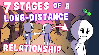 7 Stages of a Long Distance Relationship [upl. by Atnoid]