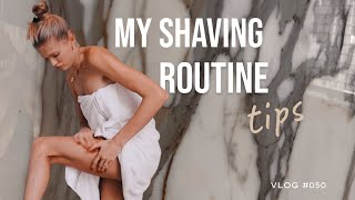 Shaving tips NOT SPONSORED Getting Ready For An Event \ model amp mom  Vita Sidorkina [upl. by Molahs]