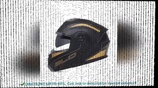 ✔️BLD Personalised Motorcycle Full Face Helmet Men Women Fashion Dual Le [upl. by Aivun]