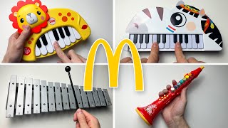 McDonalds jingle on different instruments part 2 [upl. by Gusty339]