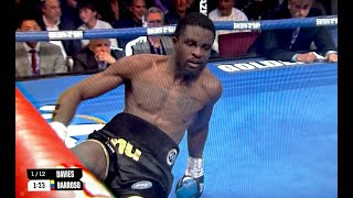 ISMAEL BARROSO obliterates OHARA DAVIES in ONE ROUND to become WBA Interim Superlightweight champ [upl. by Moriah]