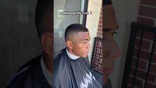 Mohawk Haircut💈 barber barbershop haircut [upl. by Riatsila841]