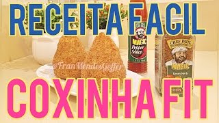 Coxinha Fit  Lanche  PréTreino [upl. by Llednahc]