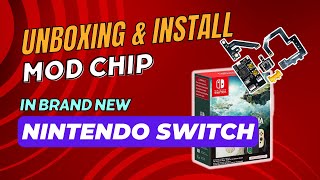 Epic Nintendo Switch OLED Unboxing amp FirstEver Mod Chip Install – Did It Work 🔥🔥 [upl. by Erot]