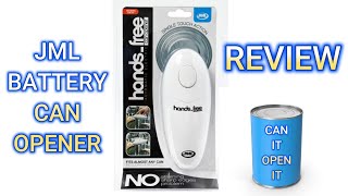 JML BATTERY CAN OPENER REVIEW [upl. by Burbank718]