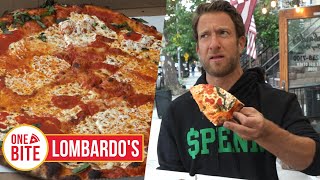 Barstool Pizza Review  Lombardos Brooklyn NY Bonus Crypto Guy [upl. by Kavanagh]