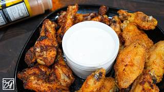 The Secret Behind CRISPY Air Fryer Chicken Wings [upl. by Wallford]