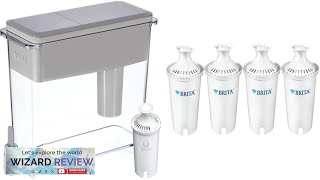 Brita XL Water Filter Dispenser Bundle with Standard Replacement Filters 4 Count Review [upl. by Jerrold]