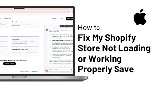 Why Is My Shopify Store Not Loading or Working Properly [upl. by Thorlay]