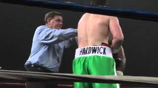 Heavyweight boxer Thomas Hardwick debut v Derek Walker in New York  BoxingIrelandcom [upl. by Akired]