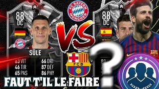 FIFA 22  SBC SULE VS PIQUE SHOWDOWN  FAUT IL LE FAIRE [upl. by Mendive]