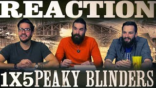 Peaky Blinders 1x5 REACTION quotEpisode 5quot [upl. by Bucella]