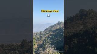 Himalaya view point 🚩❤️ from sindhuli Nepal naturephotography nepalvlog [upl. by Teddie]